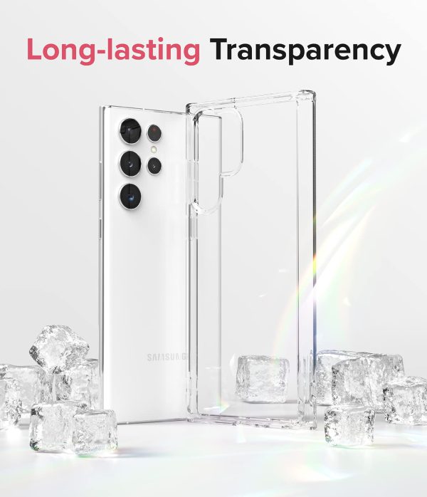 Samsung Galaxy S22 Ultra Back Cover Case | Fusion - Clear For Sale