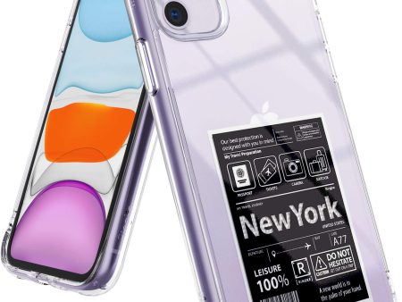 Apple iPhone 11 Back Cover Case | Fusion Design - NEW YORK : LABEL Fashion