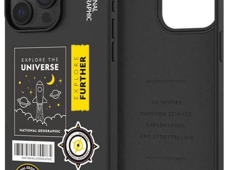 Nat Geo iPhone 15 Pro Back Cover Case | Palette Color - Universe Black Hot on Sale