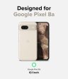 Google Pixel 8a Back Cover Case | Fusion - Matte Clear Fashion