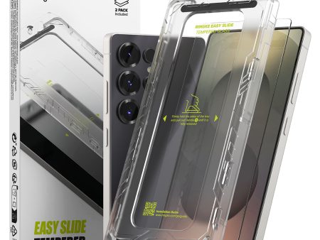 Galaxy S25 Ultra Screen Protector | Easy Slide Tempered Glass For Discount