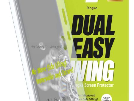 Galaxy S20 Ultra Screen Protector Film | DUAL EASY WING - 2 Pack on Sale