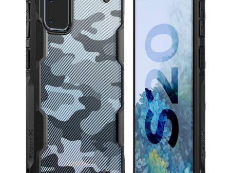 Samsung Galaxy S20 Back Cover Case | Fusion X - Camo Black Discount