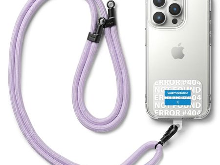 Holder Link Strap with Graphic Design TPU Tag | Blue Label - Purple Discount