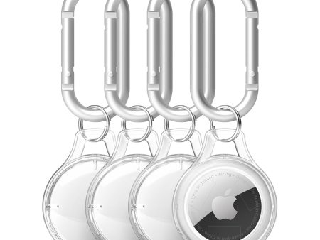 AirTag Case | Slim [4 Pack] - Clear Hot on Sale