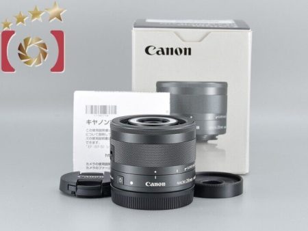 Near Mint!! Canon EF-M 28mm f 3.5 MACRO IS STM w  Box Online now