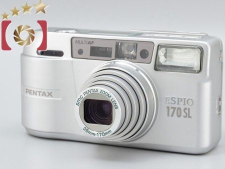 Excellent!! PENTAX ESPIO 170SL Silver 35mm Point & Shoot Film Camera Online now