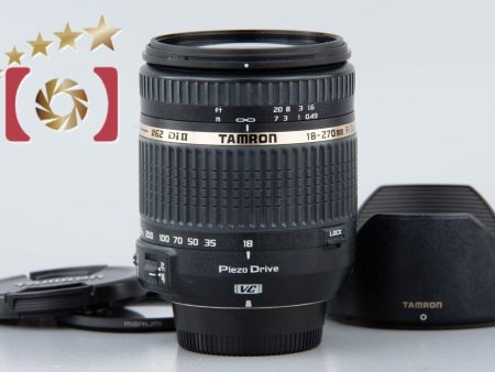 Very Good!! Tamron B008 18-270mm f 3.5-6.3 DI II VC PZD for Nion Hot on Sale