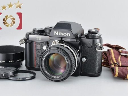 Nikon F3 Eye Level 35mm SLR Film Camera + Ai NIKKOR 50mm f 1.4 Cheap