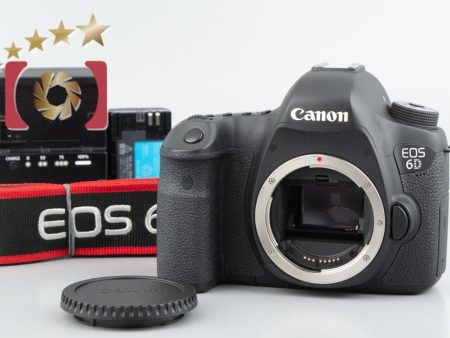 Canon EOS 6D 20.2 MP Full Frame Digital SLR Camera Body Online now