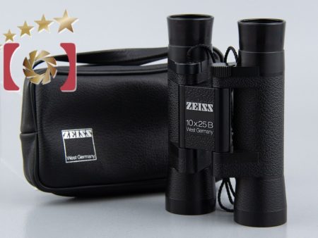 Near Mint!! Zeiss 10x25 B Binoculars Vintage Original Carl Zeiss For Discount