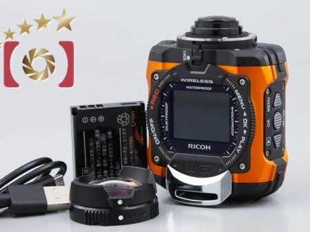 Very Good!! Ricoh WG-M1 Orange 14.0 MP Waterproof action camera Hot on Sale