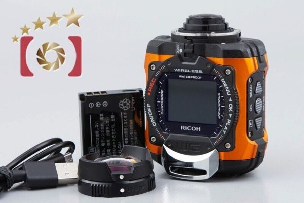 Very Good!! Ricoh WG-M1 Orange 14.0 MP Waterproof action camera Hot on Sale