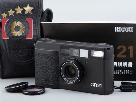 As-Is  Ricoh GR21 35mm Point & Shoot Film Camera Supply